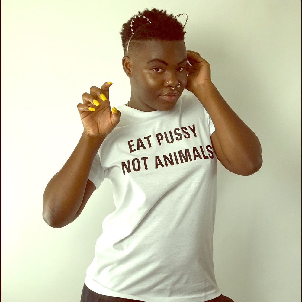 Don’t Eat Animals ICE WHITE Tee